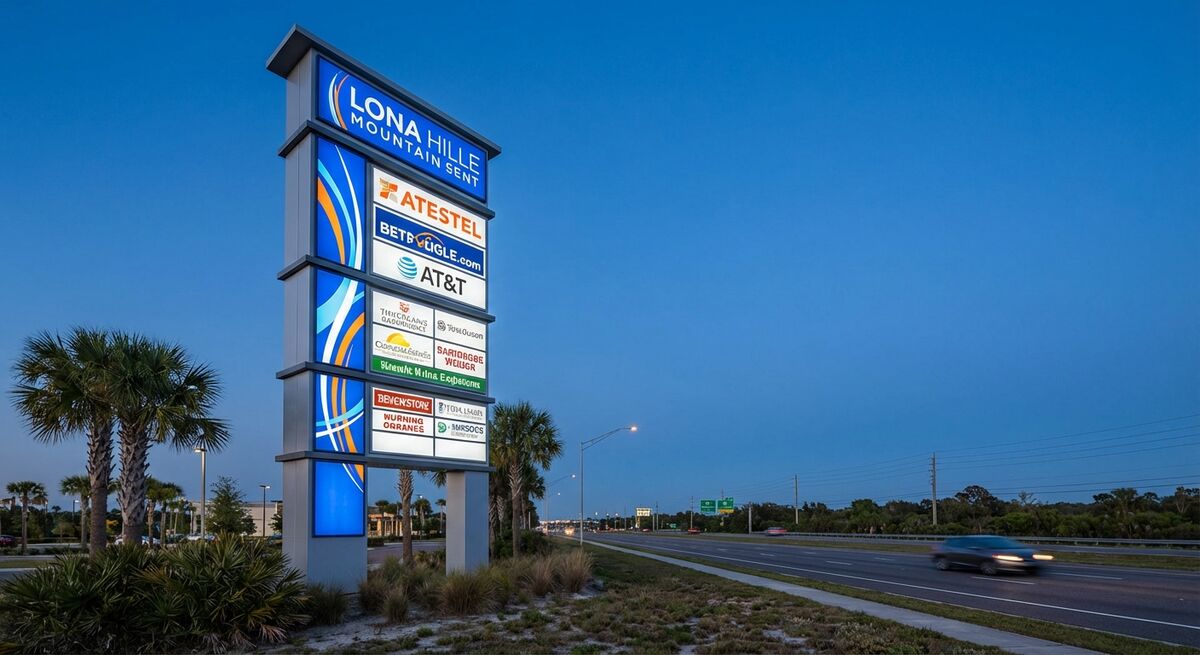 Pylon Signs: Maximum Highway Visibility for Your Business | InstaSIGN